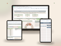 Planilla Financiera Anual Automática · Controlá Gastos, Ingresos y Ahorro